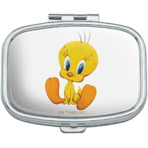 Looney Tunes Cute Tweety Rectangle Pill Case Trinket Gift Box