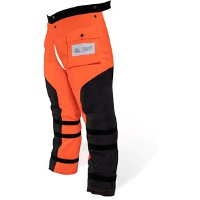 Chainsaw Chaps 8-layer Protective Apron Wrap Adjustable Chainsaw Pants/Chap for Loggers Forest Workers Class A