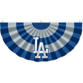 WinCraft Los Angeles Dodgers Bunting Pleated Fan Banners