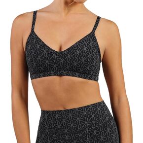 Flourish Blossom Women’s Medium Support Adjustable Workout Tops Minimalist Sports Bra