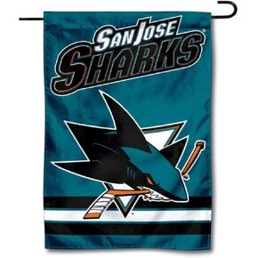 WinCraft San Jose Sharks Double Sided Garden Flag