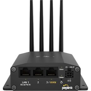 Rugged Mobile 5G Cellular Router | Peplink MAX BR1 Mini 5G | Redundant SIM Slots and Built-in eSIM | Ethernet LAN Connections (No WiFi or GPS) | Upgradeable to Dual WAN Router : Electronics