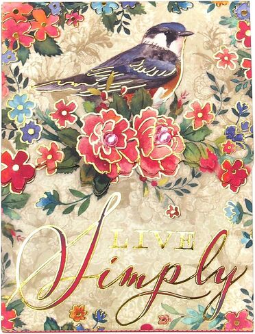 دفتر ملاحظات للجيب من Punch Studio Plum Bird Friends (46571)، متعدد الألوان in Saudi Arabia
