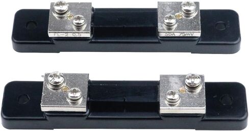 Antrader 2-Pack 50A 75mV DC الحالي قياس تحويلة المقاوم التناظرية الرقمية متر لقياس التيار المستمر in Saudi Arabia