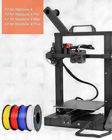 أنبوب تسخين خرطوشة سخان 24 فولت 50 وات وثرمستور NTC 100K مناسب للطابعة Neptune 4/4 Pro ثلاثية الأبعاد، مجموعتان in Kuwait