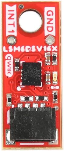 SparkFun Micro 6DoF IMU Breakout - LSM6DSV16X (Qwiic) Low-Power 6-axis IMU, Featuring 3-axis Digital Accelerometer, 3-axis Digital Gyroscope, Triple core, Dimensions: 0.3in. x 0.75in. in Saudi Arabia