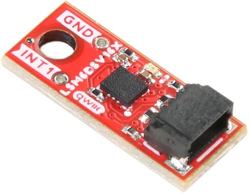 SparkFun Micro 6DoF IMU Breakout - LSM6DSV16X (Qwiic) Low-Power 6-axis IMU, Featuring 3-axis Digital Accelerometer, 3-axis Digital Gyroscope, Triple core, Dimensions: 0.3in. x 0.75in. in Saudi Arabia