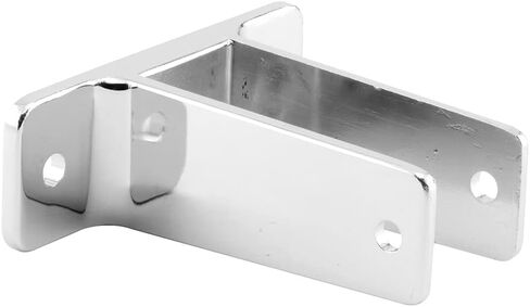 Prime-Line 656-6365 Two Ear Wall Bracket, For 1 In. Panels, Zinc Alloy, Chrome Plated Finish (Single Pack) in Saudi Arabia