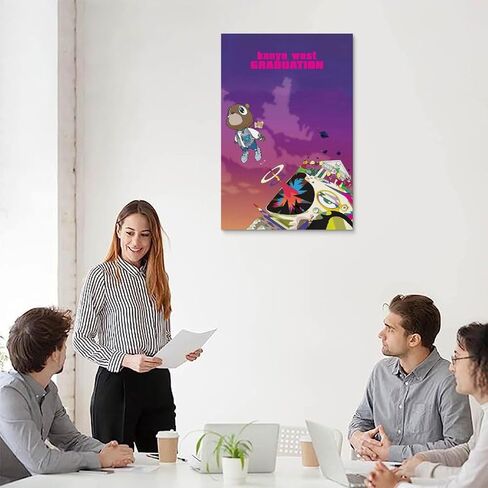 Kanye West Graduation Special Album Cover Poster Canvas Art Poster And Wall Art Hanging Decor for Modern Family Corridor Posters 12x18inch(30x45cm) in Saudi Arabia