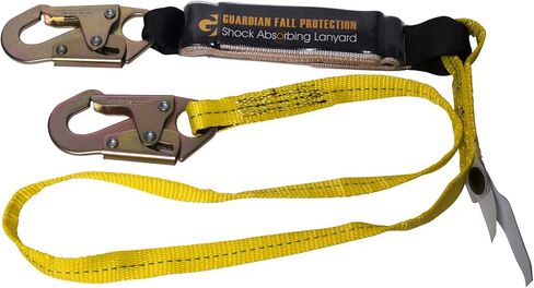 Guardian Fall Protection 01214 3-Foot Single Leg Shock Absorbing Lanyard in Kuwait