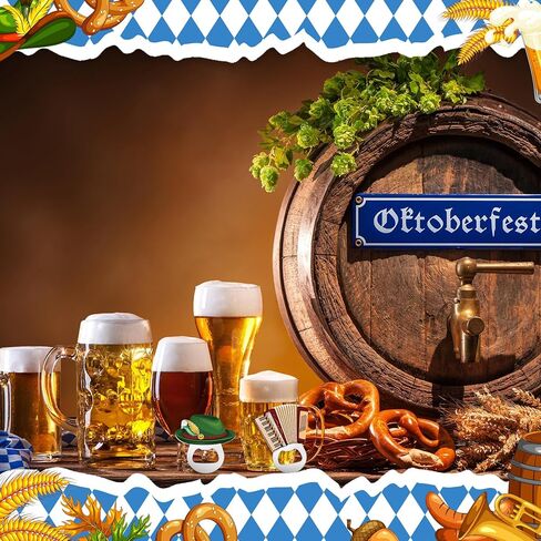 6 قطع من فتاحة زجاجات مغناطيسية من Oktoberfest للضيوف من الفولاذ المقاوم للصدأ Oktoberfest فتاحة زجاجات مغناطيسية للثلاجة ألمانيا هدية تذكارية سياحية للرجال هدايا حفلات Oktoberfest in Kuwait