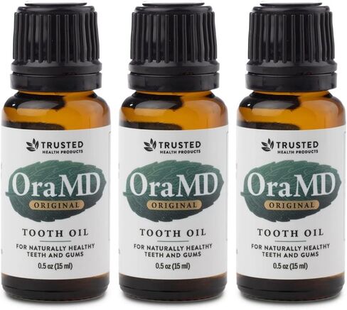 OraMD Original Tooth Oil (3)-Natural Solution for Healthy Teeth & Healthy Gums - Original Tooth Oil with Essential Oils - Toothpaste & Mouthwash Alternative in Saudi Arabia