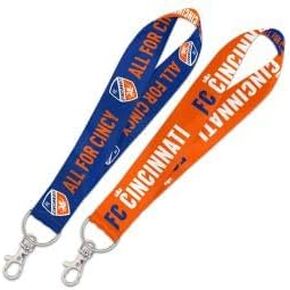 FC Cincinnati SLOGAN ALL FOR CINCY Lanyard Key Strap 1"