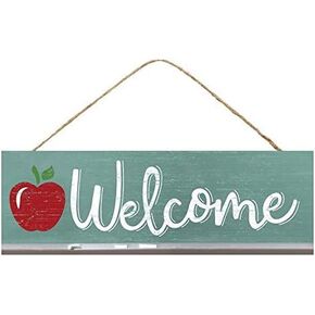 Wooden Home Sweet Home Sign - 15" x 5", Brown, White, Vintage, Front Door Decor, Christmas, Wall Decoration, Wreath, Home, Kitchen, Porch, Patio, Wreath, Farmhouse, Porch