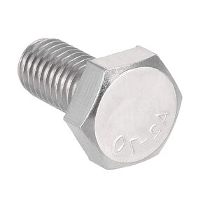 uxcell M8x50mm Hex Bolts 304 Stainless Steel Hexagon Left Hand Screw Bolt
