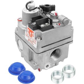 700-506 Gas Valve 720000 BTU/H Fit for Robertshaw 700 Series, Combination Furnace Gas Valve Repair Parts, Fast Opening, for Natural, Manufactured, Mixed, LPG and LPG/Air Mixtures