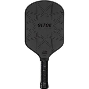 G-Pro Pickleball Paddle – 16MM Raw Carbon Fiber T700 Pickleball Paddle with High Spin, Control & Power – 2024 USAPA Approved for ‎Professional Players
