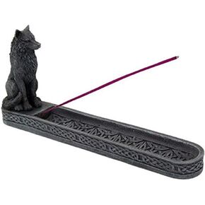 PTC 10 Inch Werewolf Gargoyle Resin Incense Burner Statue Figurine