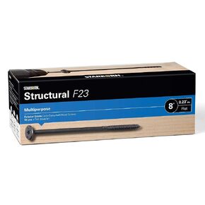 Starborn Structural F23 Multi-Purpose Flat Head Wood Screw - Pack of 50-8"