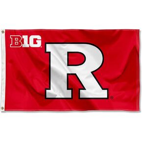 College Flags & Banners Co. RU Knights Big 10 3x5 Flag