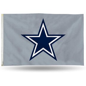 Rico Industries NFL Unisex 3-Foot by 5-Foot Single Sided Banner Flag with Grommets