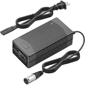 SHNITPWR 24V 5A Battery Charger 3-Pin Male XLR Connector Wheelchair Charger for Electric Bike, Drive Medical, Jazzy Power Chair, Golden Technologies, Pride Mobility, Lakematic, Rascal 200T/500T/301 PC