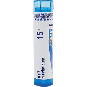 Boiron Kali Muriaticum 15C Md 80 Pellets for Nasal Congestion with White Nasal Discharge