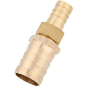 16mm-16/19/25mm Brass Fitting Hose Barb Tail Reducer Reducing Plug Connector Straight Pipe Fitting Joint Components (16-25mm)
