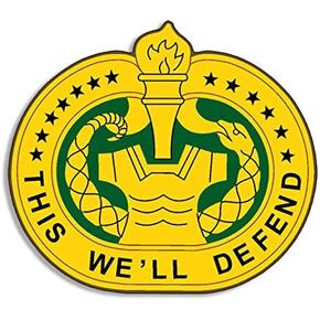 Drill Sergeant Insignia Shaped Sticker Sticker (This We'll Defend Logo Army (3 x 4 inch) U.S. Army Licensed