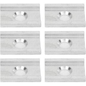 YakAttack FeelFree UniTrack Adapter Plates - High Compatibility, Construction, Reliable Connection with O Rings, Easy to Use for FeelFree Kayaks, Johnny Boats, and 3