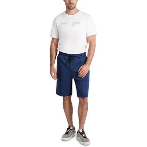 KARL LAGERFELD Men's Fabric Mesh Active Shorts