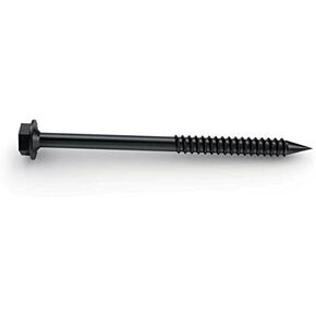 1/4″ x 3-3/4″ Timber Screws - (450), Black