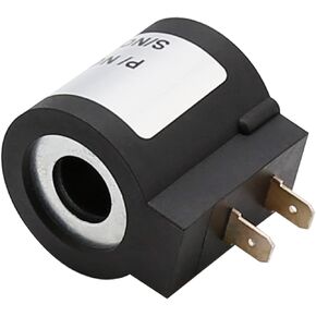 Solenoid Valve Coil 12V DC Replaces # 6301012 Compatible with HydraForce Valve Stem 08 80 88 & 98 Series (1/2 Hole) Black