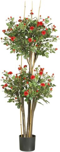 Nearly Natural 5ft. Mini Rose Silk Tree in Saudi Arabia
