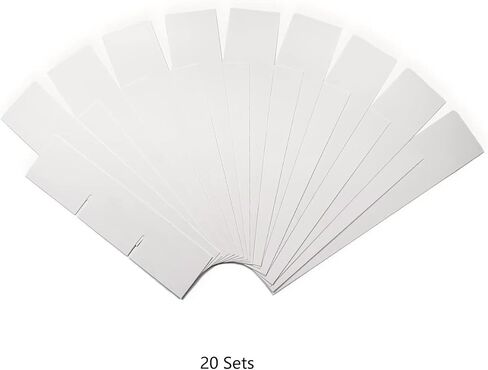 qiqee 20 Sets White Cookie Dividers For 12 Cupcake Boxes in Saudi Arabia
