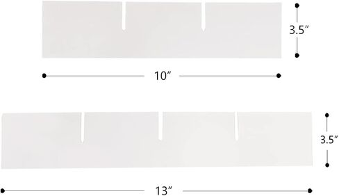 qiqee 20 Sets White Cookie Dividers For 12 Cupcake Boxes in Saudi Arabia