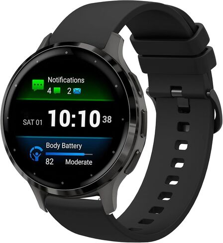 Compatible for Garmin Venu 3S Band, Lamshaw 18mm Quick Release New Soft Silicone Sport Replacement Straps Compatible with Garmin Venu 3S 41mm / Venu 2S / Forerunner 265S / Forerunner 255S / 255S Music / Rey / Vivomove 3S / Captain Marvel Smartwatch in Saudi Arabia