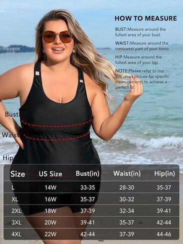 Angel season Plus Size Tankini Swimsuits for Women Zippered Two Piece with Shorts-Recommend Smaller One in Kuwait