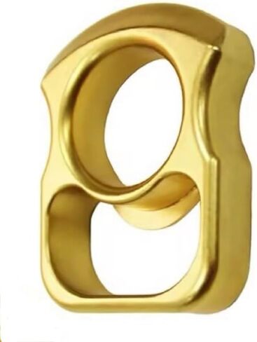 Handcrafted Brass Copper Beer Bottle Opener,Parties Accessory For Opening Beer Tops,Easy To Carry Pocket Keychain,Size:2.2" x 1.4" x 0.4" in Saudi Arabia
