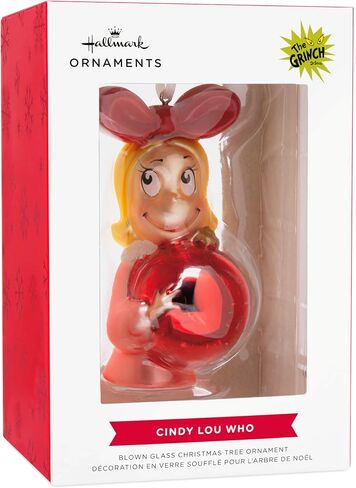 Hallmark Dr. Seuss How the Grinch Stole Christmas! Grinch With Roast Beast Blown Glass Christmas Ornament in Saudi Arabia