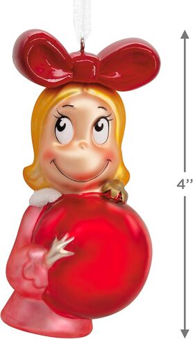 Hallmark Dr. Seuss How the Grinch Stole Christmas! Grinch With Roast Beast Blown Glass Christmas Ornament in Saudi Arabia