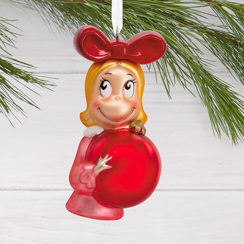 Hallmark Dr. Seuss How the Grinch Stole Christmas! Grinch With Roast Beast Blown Glass Christmas Ornament in Saudi Arabia
