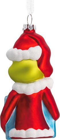 Hallmark Dr. Seuss How the Grinch Stole Christmas! Grinch With Roast Beast Blown Glass Christmas Ornament in Saudi Arabia