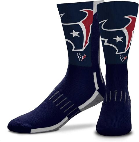 جوارب FBF NFL للشباب على شكل حرف V - يمكن غسلها في الغسالة - مزيج من البولي سباندكس ومتانة للرياضيين الشباب النشطين (نيو أورليانز ساينتس - متعدد الألوان) in Saudi Arabia
