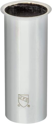 EZ-FLO 1-1/2 × 4 بوصة قطعة خلفية بالوعة ذات حواف فولاذية مقاس 22 قياسًا، تركيبات سباكة نحاسية، لمسة نهائية من الكروم، 35081 in Kuwait