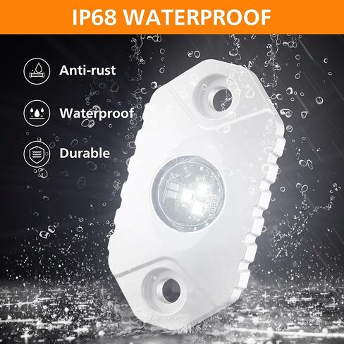 EK ENNOKING LED Boat Interior Lights Marine Deck Cockpit Courtesy Light Underwater Boat Lighting IP68 Waterproof 9-24V for Yacht, Kayak, Sailboat, Fishing, Pontoon, Pool (Blue) in Saudi Arabia