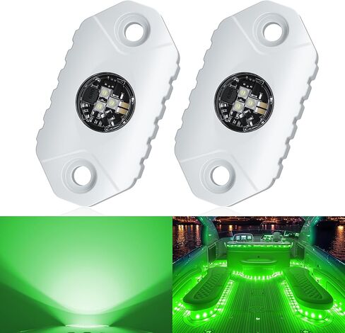 EK ENNOKING LED Boat Interior Lights Marine Deck Cockpit Courtesy Light Underwater Boat Lighting IP68 Waterproof 9-24V for Yacht, Kayak, Sailboat, Fishing, Pontoon, Pool (Blue) in Saudi Arabia