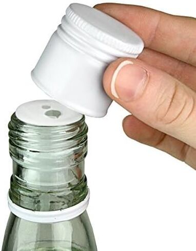 Cap-On Freeflow Pourer - Pack of 12 | Bottle Pourers, Spirit Pourers, Liqueur Pourers, Hygienic Pourers, Speed Pourer in Saudi Arabia