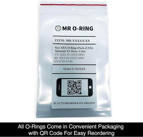 129 حلقة دائرية من السيليكون، مقياس التحمل 70 أمبير، أحمر، معرف 1-9/16 بوصة، OD 1-3/4 بوصة، عرض 3/32 بوصة (عبوة من 100 قطعة) in Kuwait