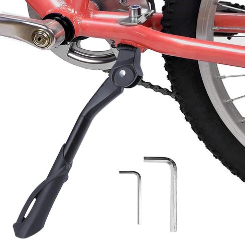 SEISSO Kids Bike kickstand for 18/20/22 Inch Wheel Adjustable Center Mount Aluminum Alloy Bicycle Kickstands Bike Stand for 18-22 Inch Wheel Mountain Bike/Road Bicycle/Adult Bike/Sports Bike in Kuwait